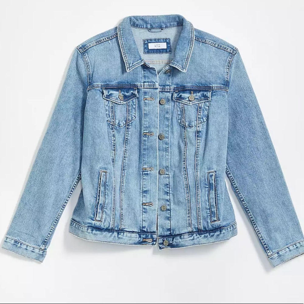 Loft Plus Jean Jacket